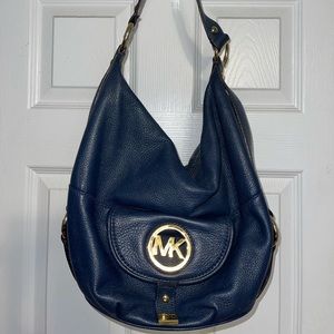 Dark Blue Michael Kors Purse